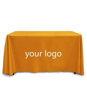 Economy Draped Standard Table Cover (Full Color Dye Sublimation)