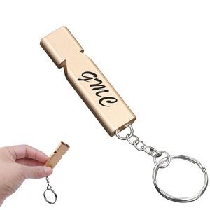 Survival Whistle W/ Keyring