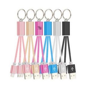 2-in-1 Keychain Charger Cable