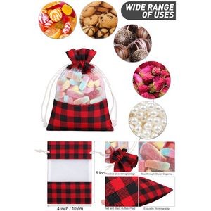 Christmas Plaid Candy Bag
