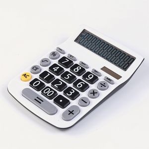 12 Digit with Solar Power Office Desktop Calculator