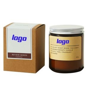 7 Oz. Scented Tumbler Candle In A Cardboard Gift Box