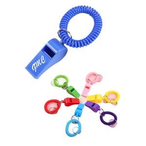 Whistle With Stretchable Coil