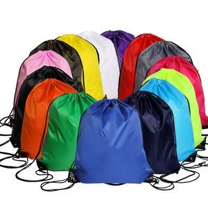 Oxford Cloth Drawstring Backpack Bags
