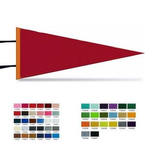 Full-Color Felt Pennant Triangle Flag