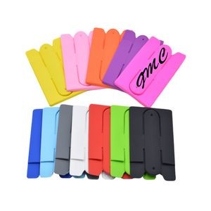 Silicone Cell Phone Holder With Card Sleeve