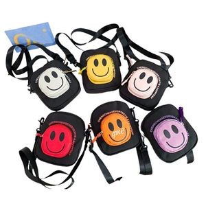 Kids Smiling Face Messenger Bag