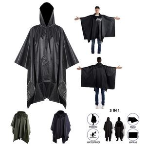 3-in-1 Poncho Raincoat