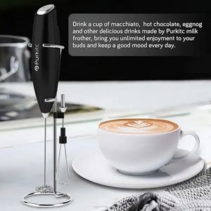 Electric Frother with Stander