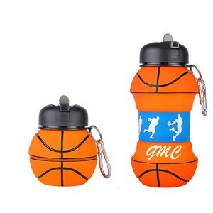 Collapsible Basketball Water Bottle