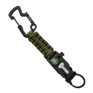 Multi Emergency Rope Keychain