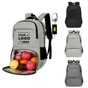 Insulated Cooler Backpack With USB
