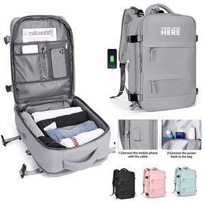 Travel Backpack With USB Charging Port