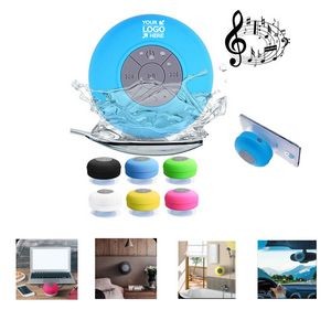 Waterproof Shower Speaker With Suction Cup