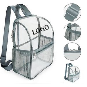Mini Transparent PVC Backpack