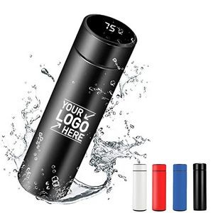 17 OZ Coffee Thermos LED Temperature Display