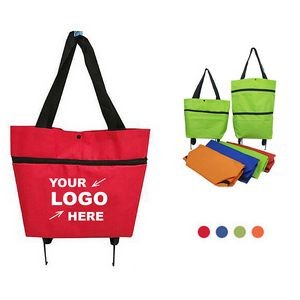 Foldable Collapsible Food Bag With Wheels