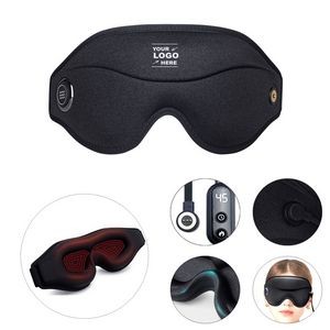 3D Heated Eye Mask Massager With Temperature Control