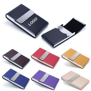 Business Card PU Leather Holder