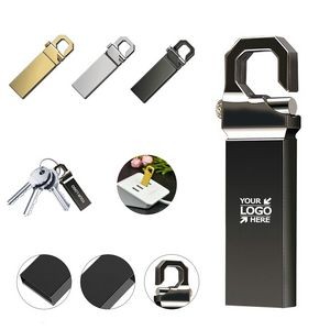 Metal USB Drive With Key Ring
