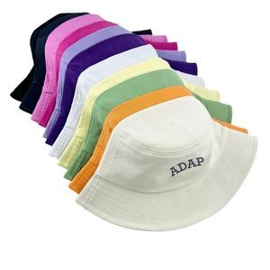 Vibrant Cotton Bucket Hats for All Ages