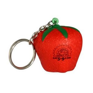 Strawberry Stress Reliever with Key Chains