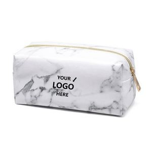 Marble Toiletry Pouches with Zipper