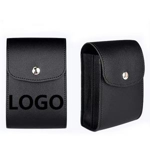 PU Leather Travel Mouse Organizer