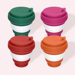 10 Oz. Collapsible Silicone Coffee Cup
