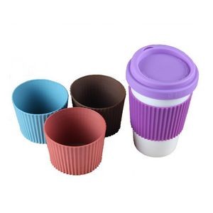 Non-Slip Silicone Cup Sleeve