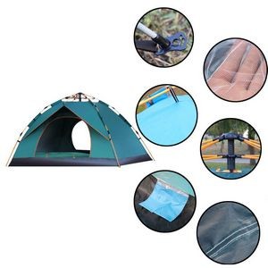 Automatic Dome Tent Portable Cabana Beach Tent W/Double Doors Fits 2 People