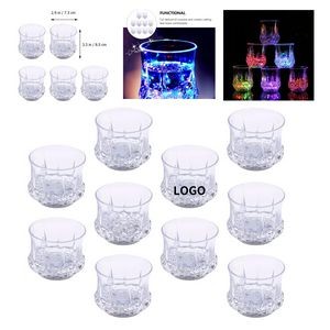 Led Flash Light Up Cup Multicolor Tumblers Bar Night Club Party Drinking Glasses