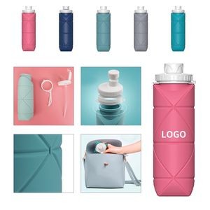 Compact Folding Silicone Water Bottle