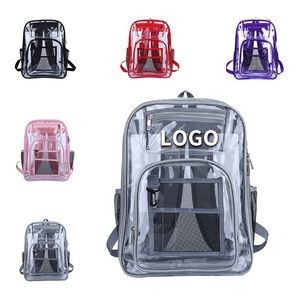 Clear Structured Utility Backpack