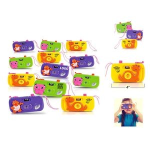 Kids' Camera Toy Children's Pretend Play Prop with Images in Viewfinder