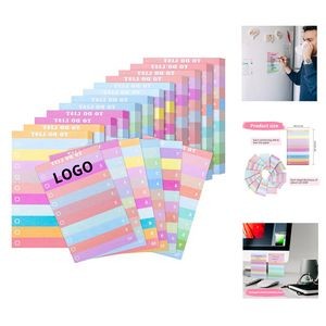 50 Sheets 3.1 x 5.1 inches Colorful Do List Notes Planner Notepad