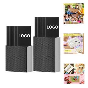 A5 Soft Cover Kraft Notebooks 60 Pages Ruled Lined Journals Notebooks
