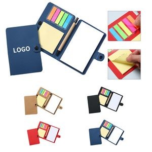 3-in-1 Note Pad, Sticky Note Pack & Pen Set
