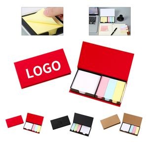 2-in-1 Sticky Note Set with Bookmark