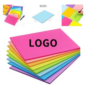 35 Sheets 8 x 6 inch Bright Colors Self Stick Pads