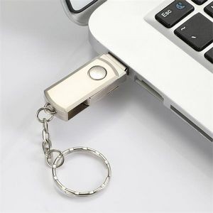 Keychain Metal Swivel Chubby USB Flash Drive