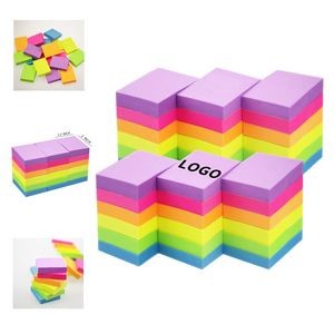 100 Sheets 1.5 in x 2 in Self-Stick Notes Pad
