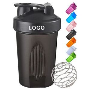 Fitness plastic mixing shakers cup