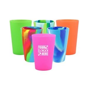 16 Oz. Colorful Silicone Stemless Wine Cup
