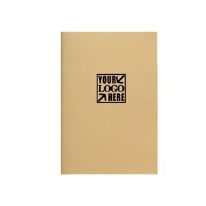 Kraft paper Notebooks Planner with Lined Pape A5 Size
