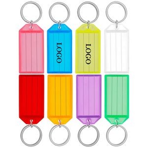 Colorful Tough Plastic Key Tags