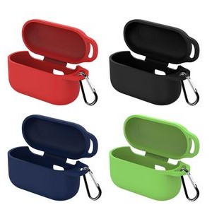 Silicone Earbud Cases w/Carabiner