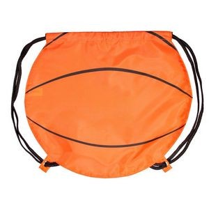 Basketball Drawstring Backpack