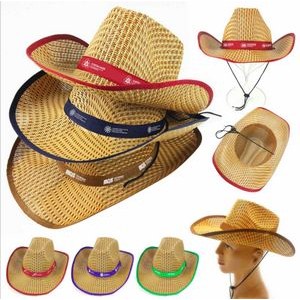 Adult Cowboy Straw Hat