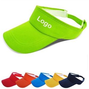 Sports Visor Adjustable UV Protection Sun Hat Cap